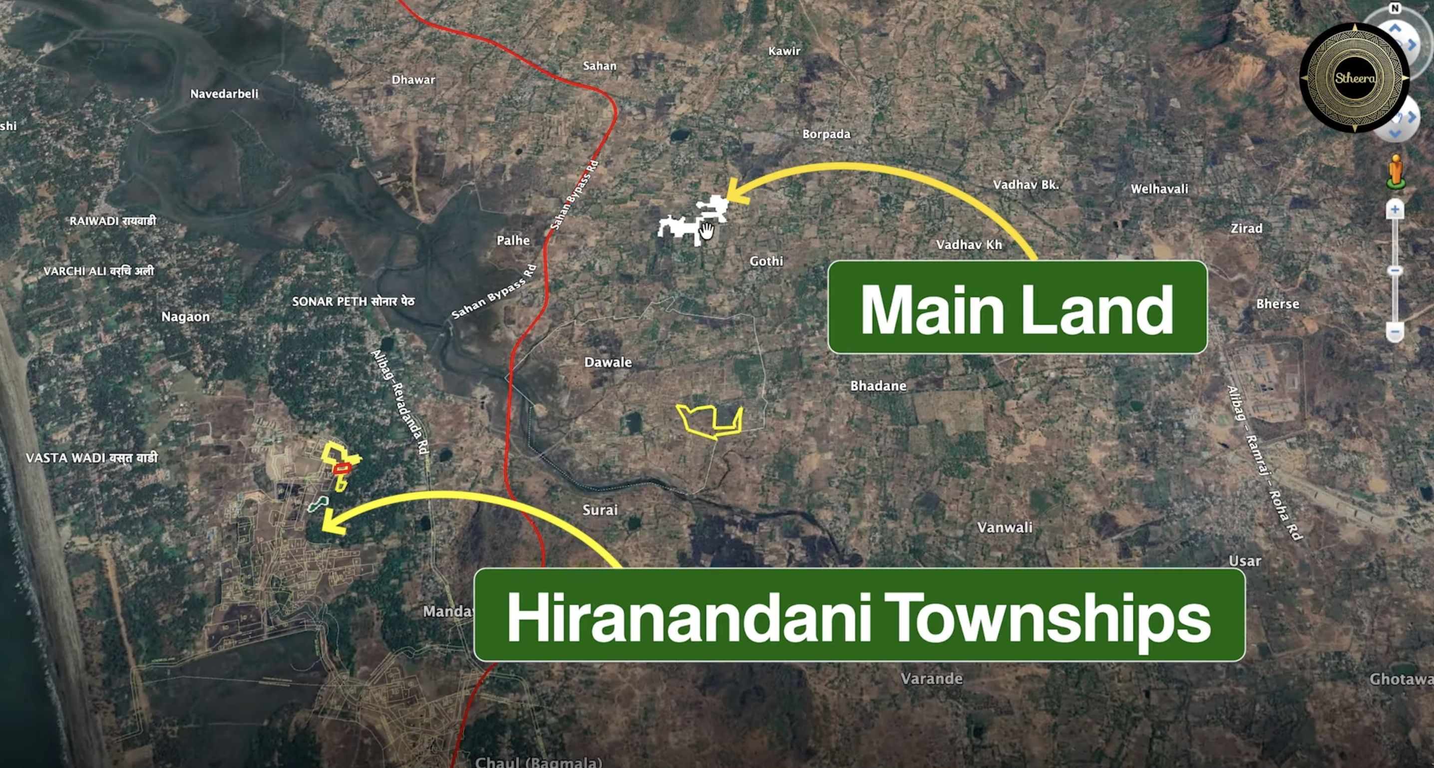 Alibaug land investment opportunity near MTHL Atal Setu