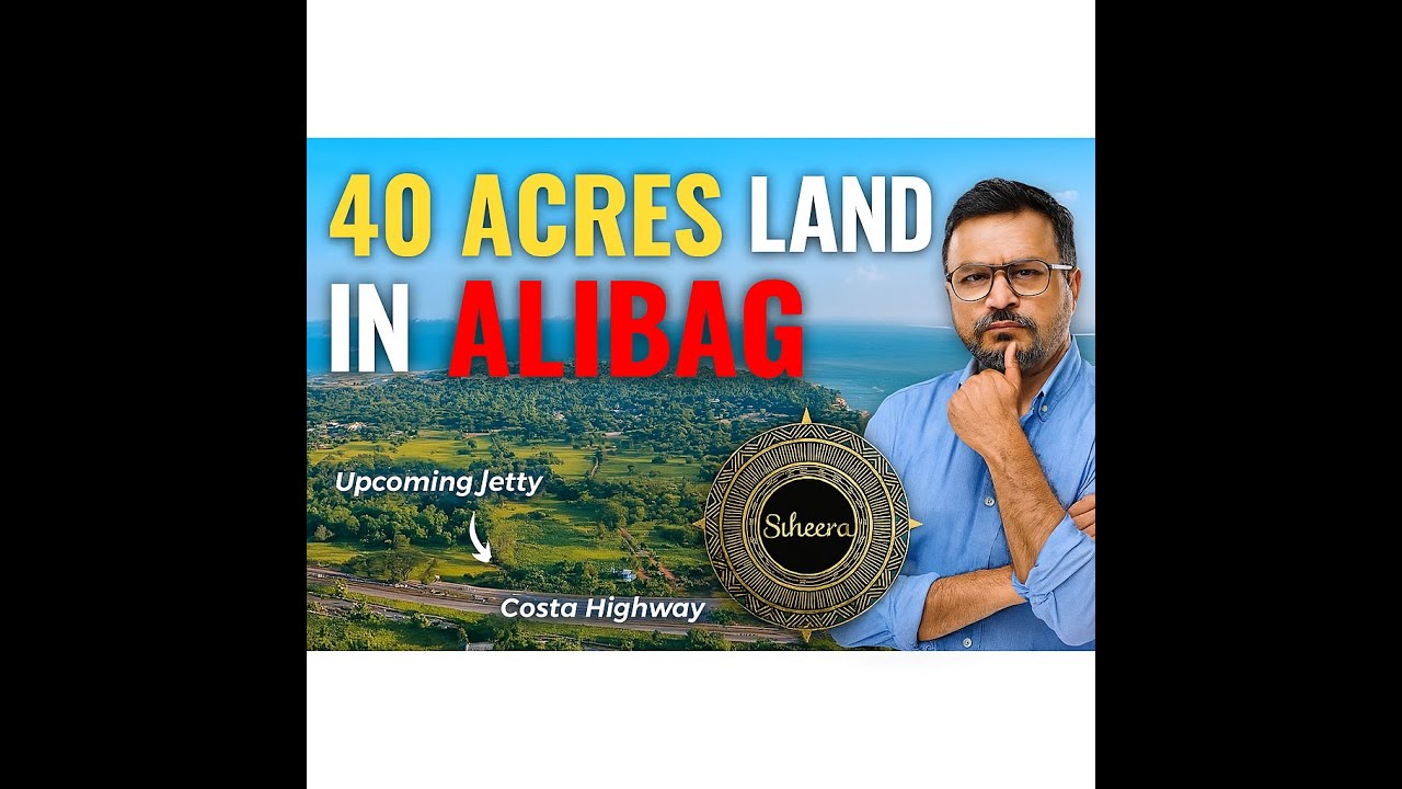 40 Acres of Prime Land for Sale in Alibag
